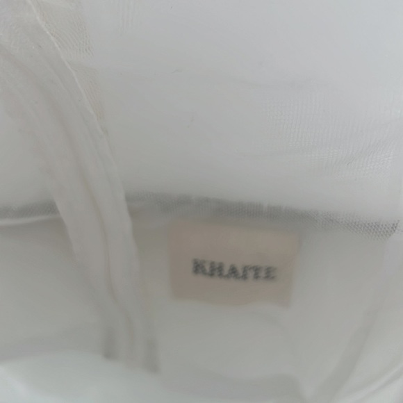 Like new KHAITE Trisha Puff-sleeve Tulle Dress - Picture 8 of 16